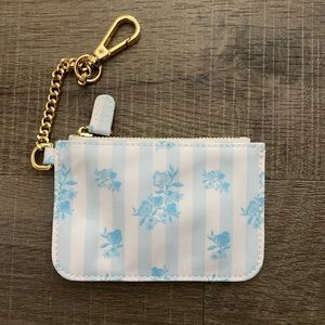 New Stoney Clover Lane High Tea Printed Mini Keychain Wallet FINE CHINA